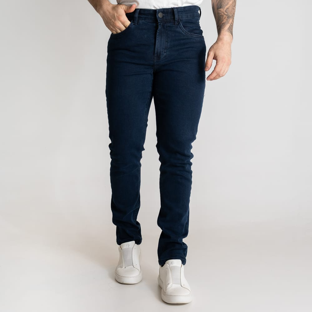 Calça VersatiOld Jeans Slim Azul Escuro