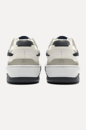 Tênis Reserva R-Broox Prata/Branco e Azul Marinho