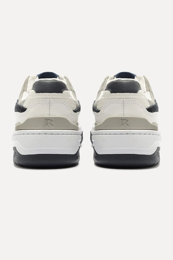 Tênis Reserva R-Broox Prata/Branco e Azul Marinho