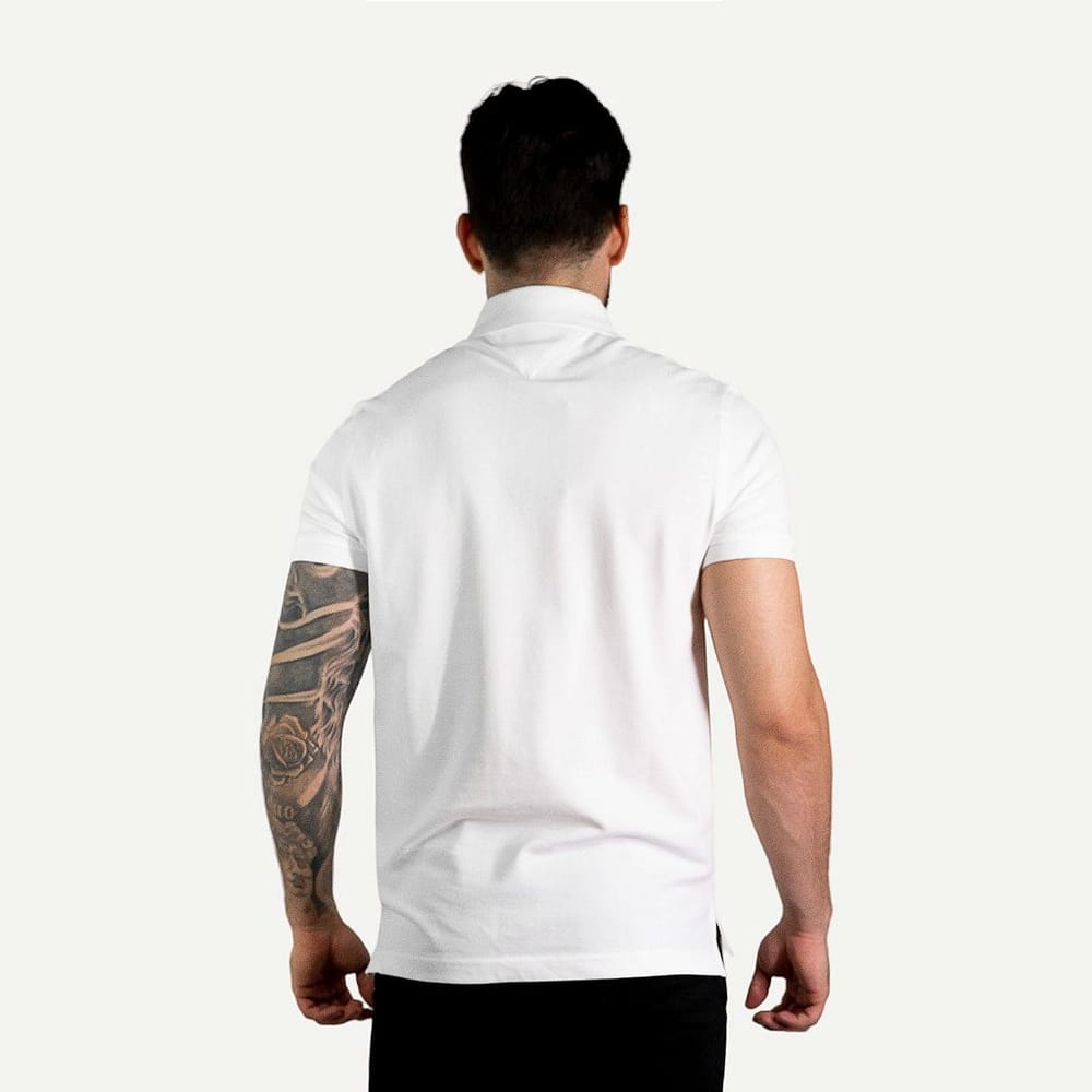 Camisa Polo Tommy Hilfiger Branca