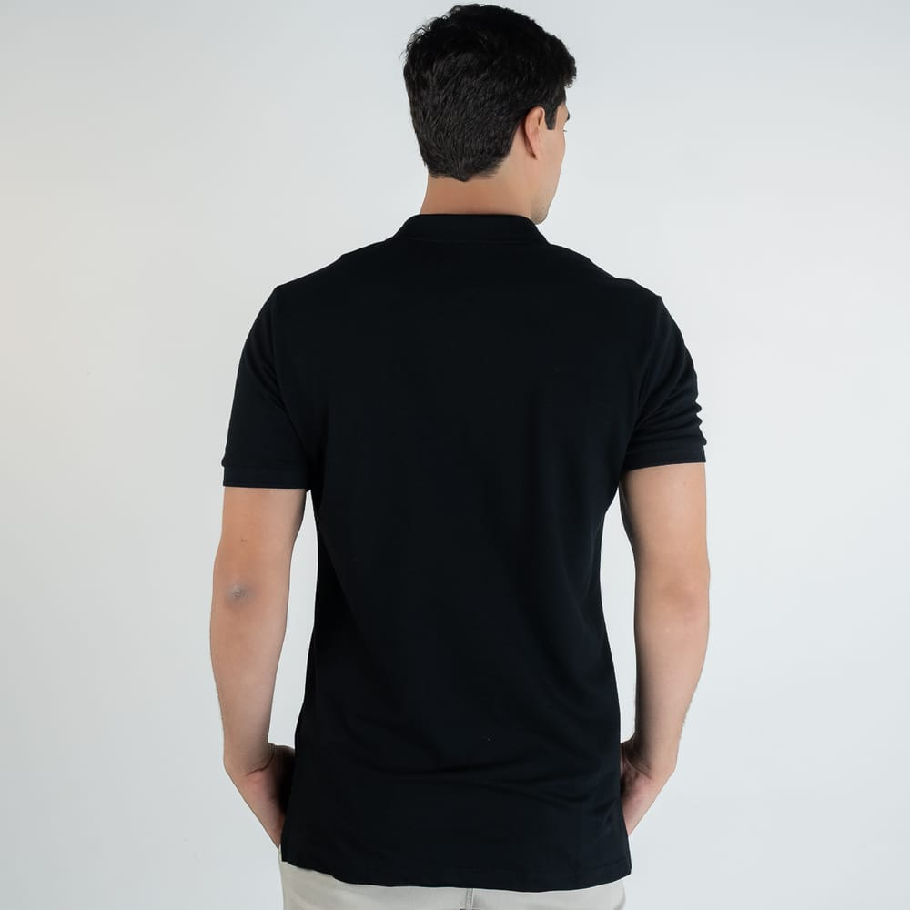 Camisa Polo RL Preta