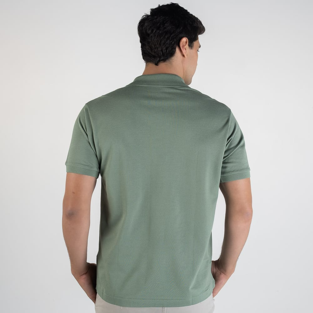 Camisa Polo Lacoste Verde Sage