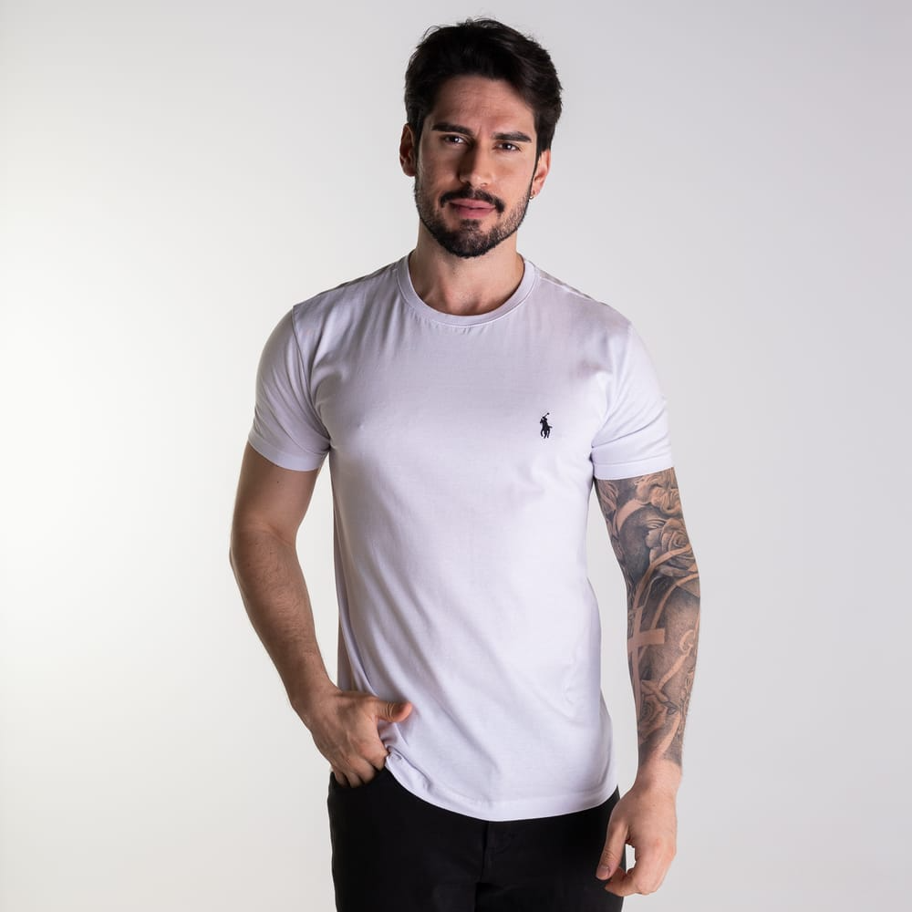 Kit 3 Camisetas Básica RL