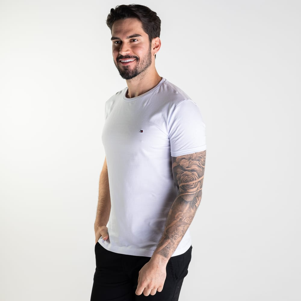 Kit 3 Camisetas Tommy Hilfiger