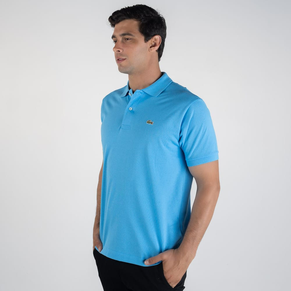 Camisa Polo Lacoste Azul