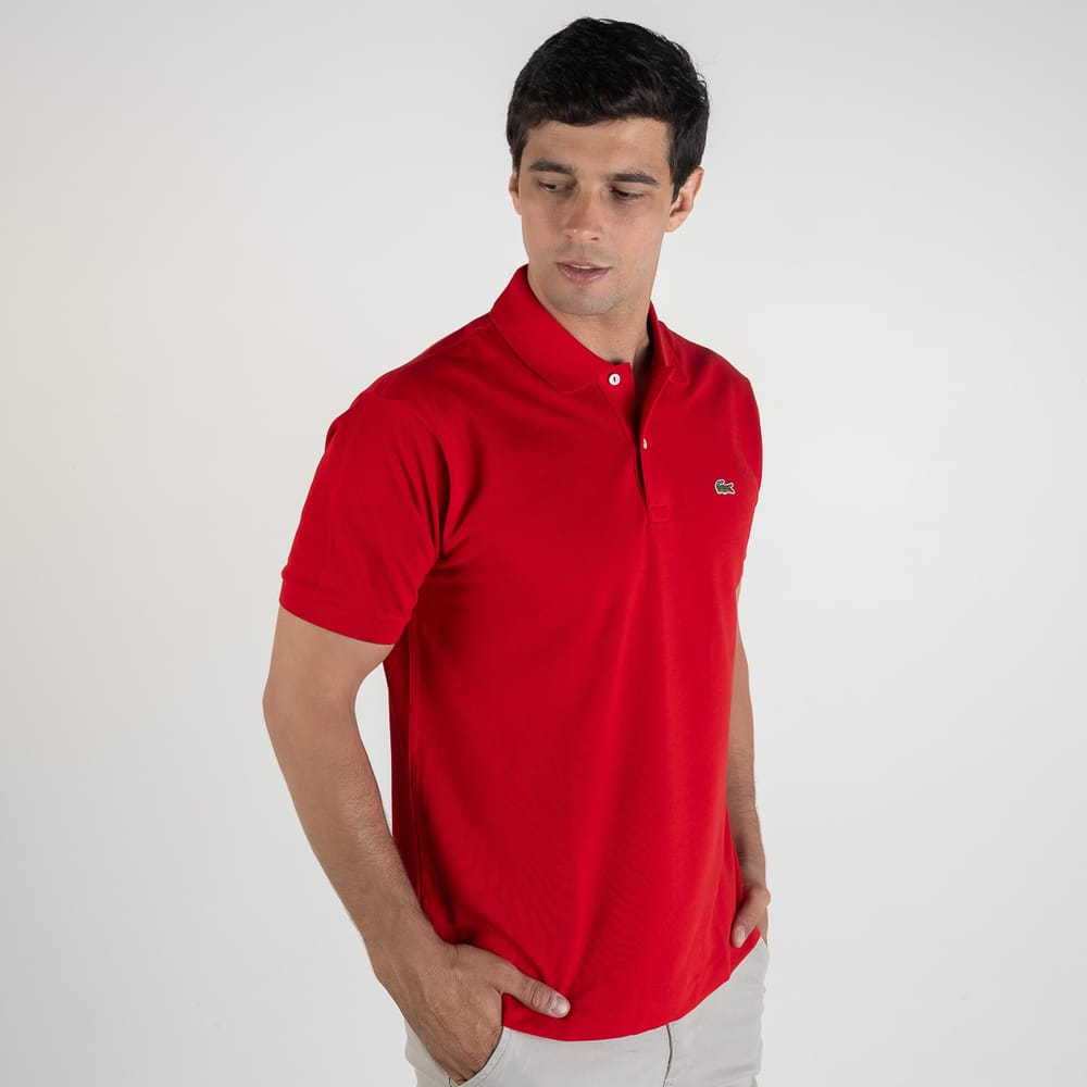 Camisa Polo Lacoste Vermelho