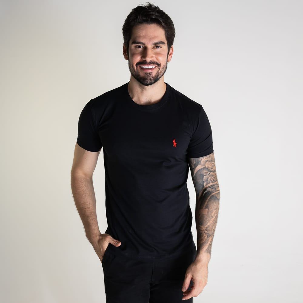 Kit 3 Camisetas Básica RL