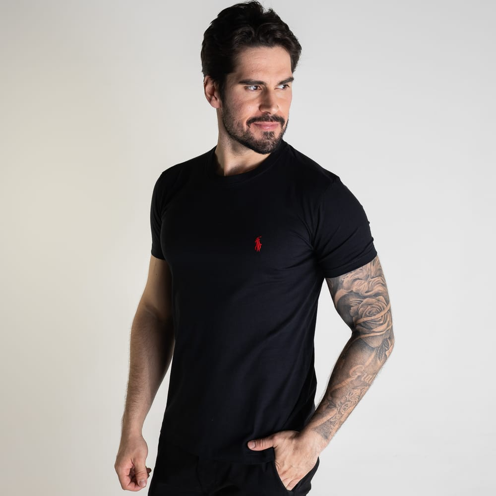 Kit 3 Camisetas Básica RL