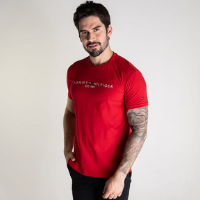 Camiseta Tommy Hilfiger 1985 Vermelha