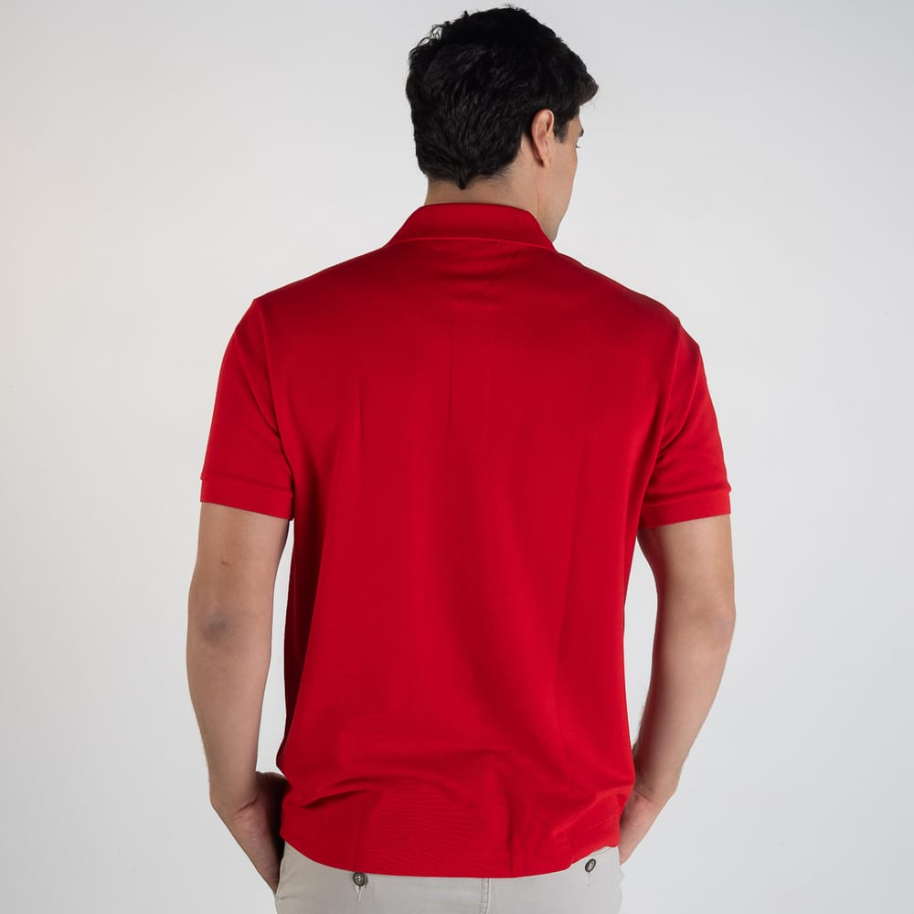 Camisa Polo Lacoste Vermelho