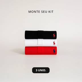 Kit 3 Camisas Polos RL