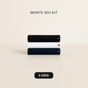 Kit 3 Camisetas Tommy Hilfiger