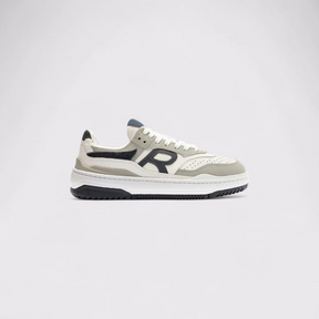 Tênis Reserva R-Broox Prata/Branco e Azul Marinho