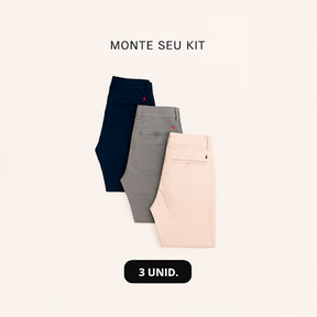 Kit 3 Calças RL Sarja